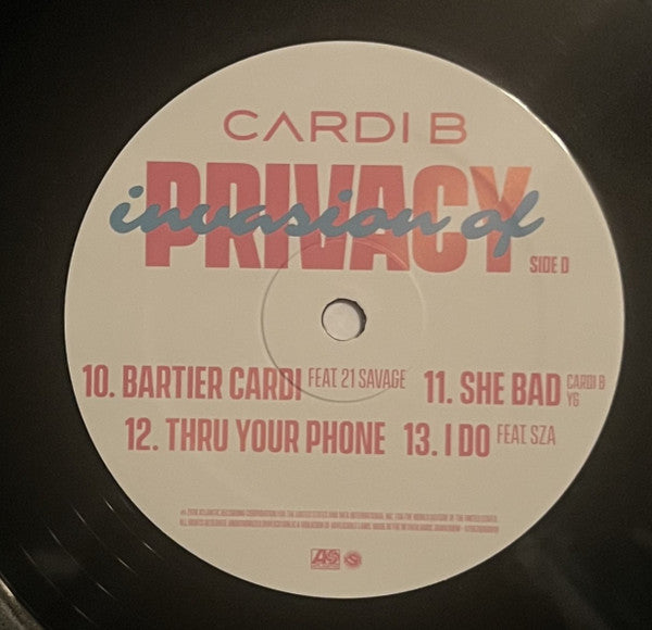 Invasion Of Privacy - Cardi B