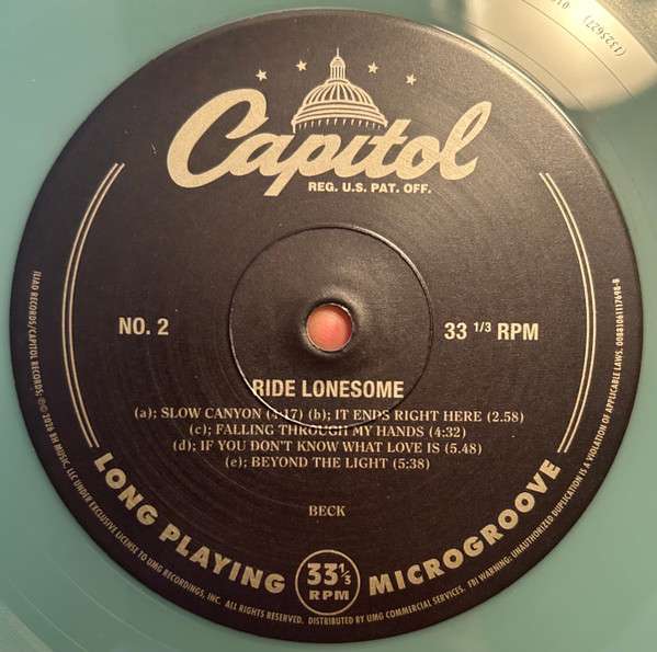 Ride Lonesome [Indie Exclusive Vintage Green] - Beck