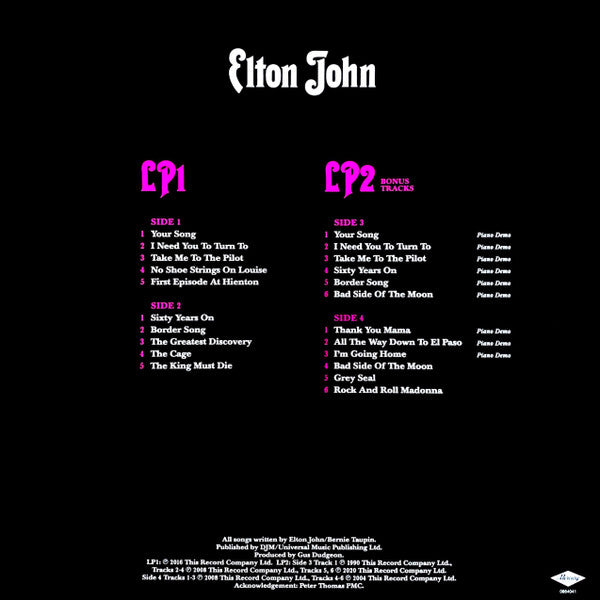 Elton John - John, Elton