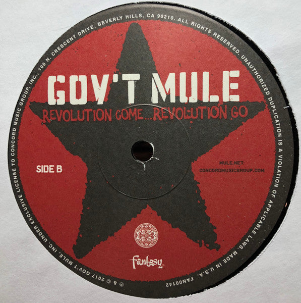 Revolution Come...Revolution Go - Gov'T Mule