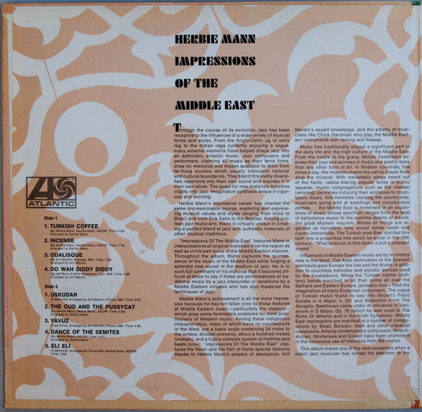 Impressions Of The Middle East - Mann, Herbie
