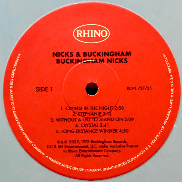 Buckingham / Nicks - Buckingham / Nicks