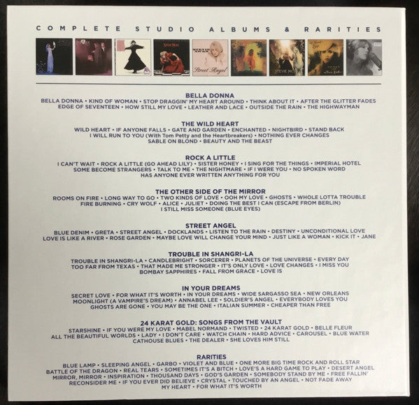 Complete Studio Albums & Rarities - Nicks, Stevie