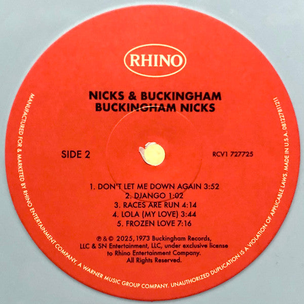 Buckingham / Nicks - Buckingham / Nicks