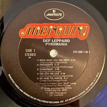 Pyromania - Def Leppard