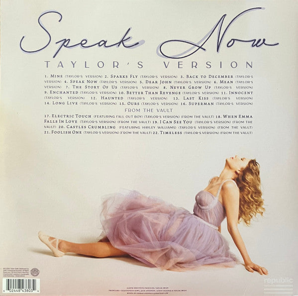 Speak Now (Taylor's Version) - Swift, Taylor