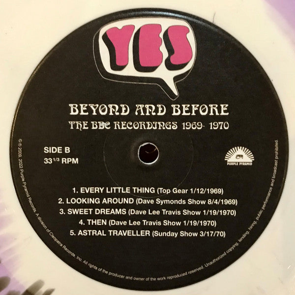Beyond & Before - Bbc Recordings 1969-1970 - Yes