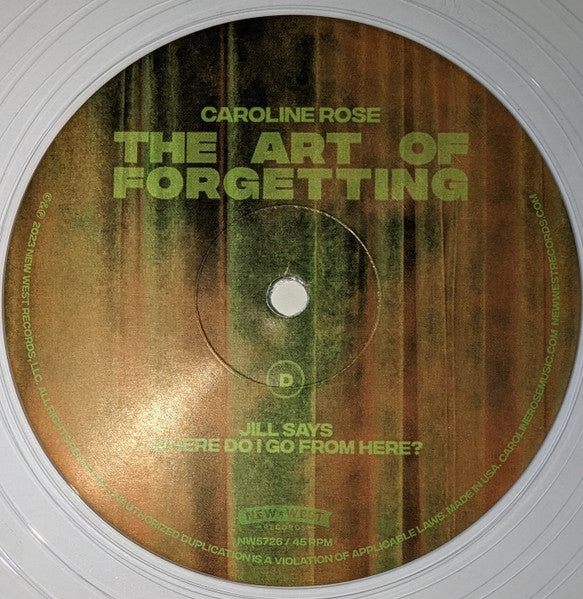 The Art Of Forgetting - Rose, Caroline