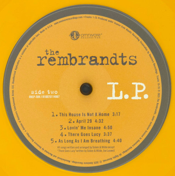 L.P. (Opaque Yellow Vinyl) [RSD25 EX] - Rembrandts, The