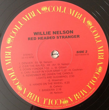 Red Headed Stranger - Nelson, Willie