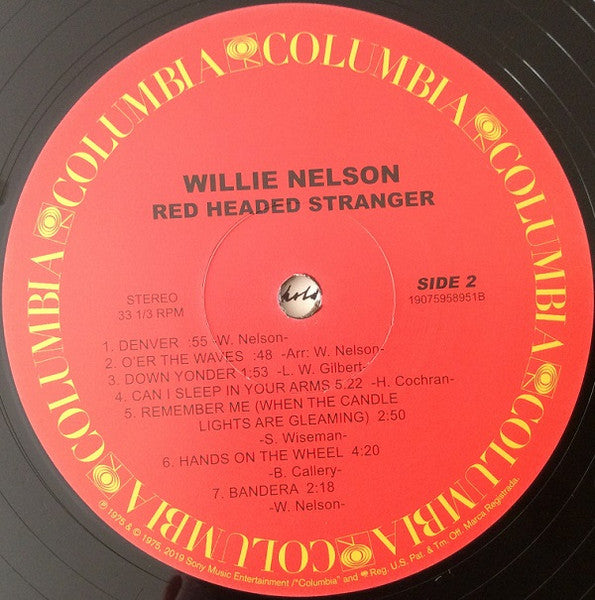 Red Headed Stranger - Nelson, Willie