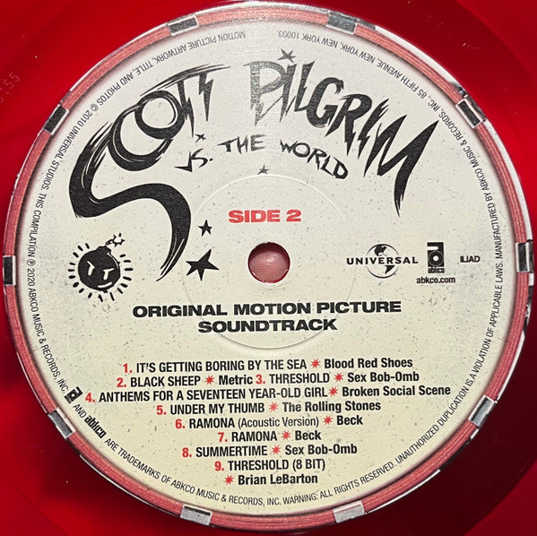Scott Pilgrim Vs. The World (Original Motion Pictu - Various