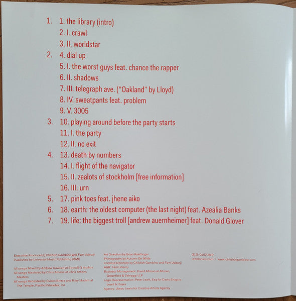 Because The Internet - Childish Gambino