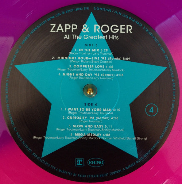 All The Greatest Hits - Zapp & Roger