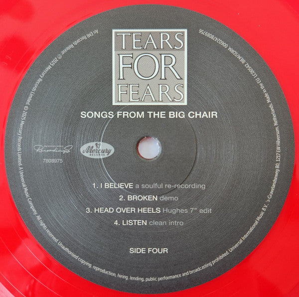 Songs From The Big Chair - Tears for Fears