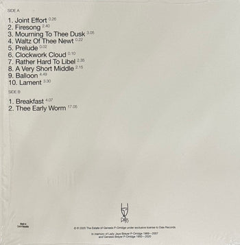Early Worm - Thee Early Worm