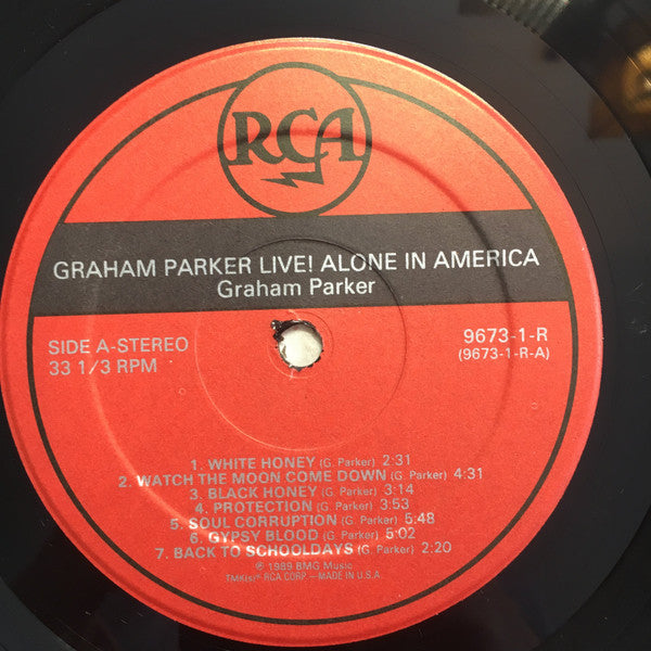 Live! Alone In America - Parker, Graham