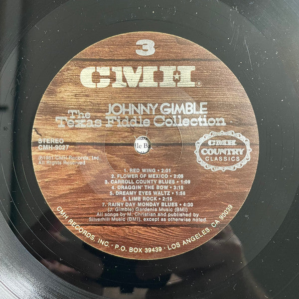 The Texas Fiddle Collection - Gimble, Johnny