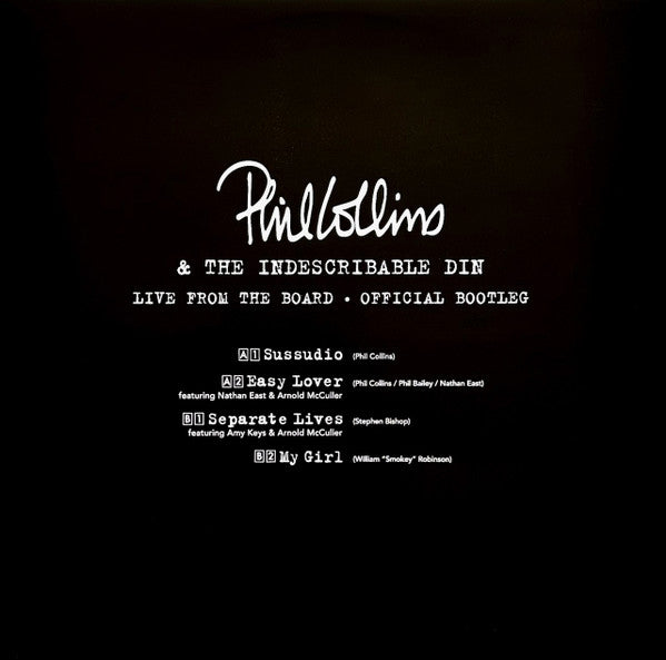 Live From The Board... The Official Bootleg - Collins, Phil