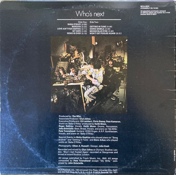 Who's Next - Who