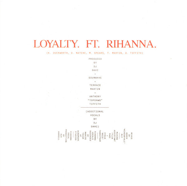Damn. - Lamar, Kendrick