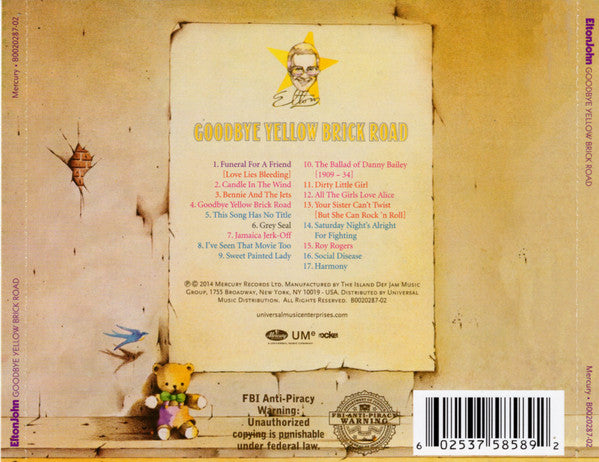 Goodbye Yellow Brick Road - John, Elton