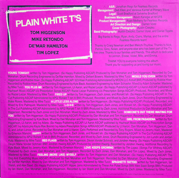 Plain White T's - Plain White T's