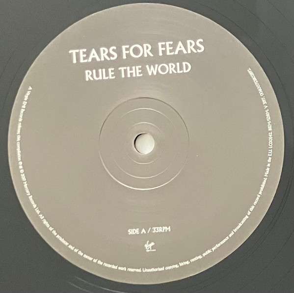 Rule The World - Tears For Fears