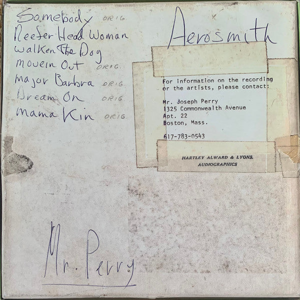 1971: The Road Starts Hear - Aerosmith