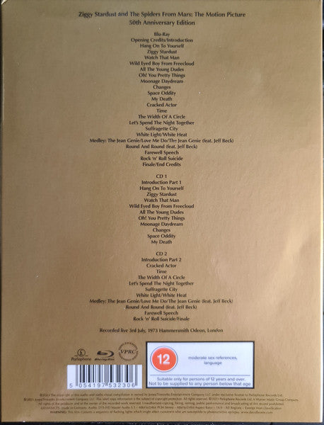 Ziggy Stardust And The Spiders From Mars: The Moti - Bowie, David