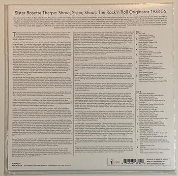 Shout, Sister, Shout: The Rock 'n' Roll Originator - Tharpe, Sister Rosetta