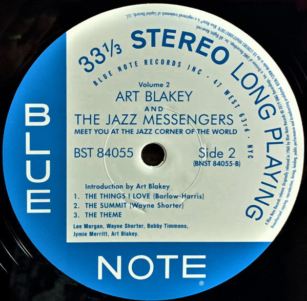 Meet You At The Jazz Corner Of The World Vol 2 - Blakey, Art & The Jazz Messengers