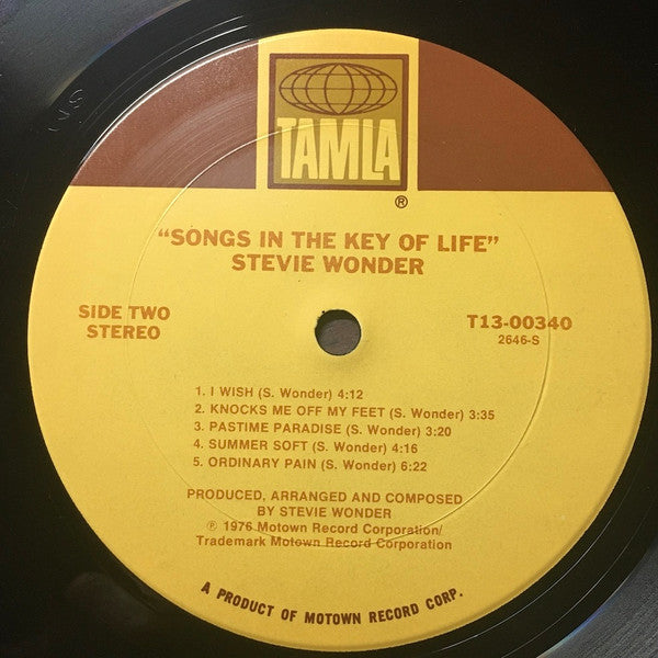 Songs In The Key Of Life - Wonder, Stevie