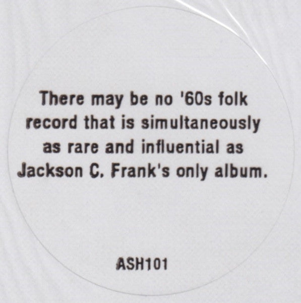 Jackson C. Frank - Frank, Jackson C.