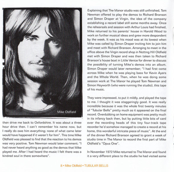 Tubular Bells - Oldfield, Mike