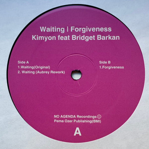 Waiting /Forgiveness - Kimyon / Barkan, Bridget