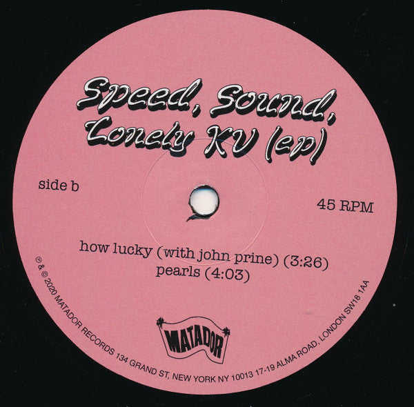 Speed, Sound, Lonely Kv - Vile, Kurt