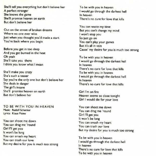 Crazy World - Scorpions