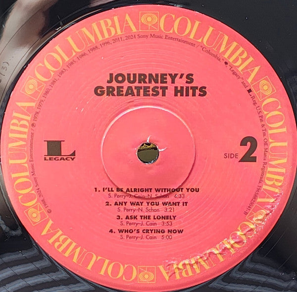 Greatest Hits: Remastered [2LP] - Journey