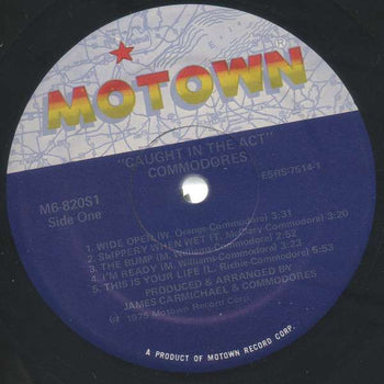 Caught In The Act - Commodores