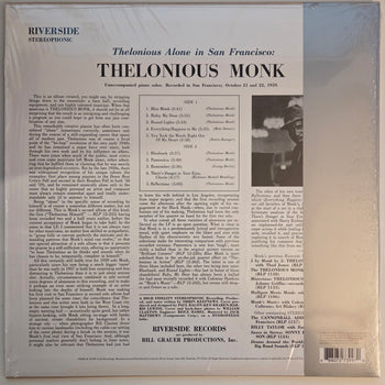 Thelonious Alone In San Francisco - Monk, Thelonious