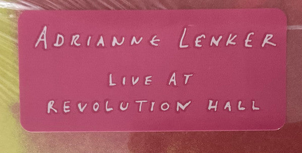 LIVE AT REVOLUTION HALL (RSD) - LENKER,ADRIANNE