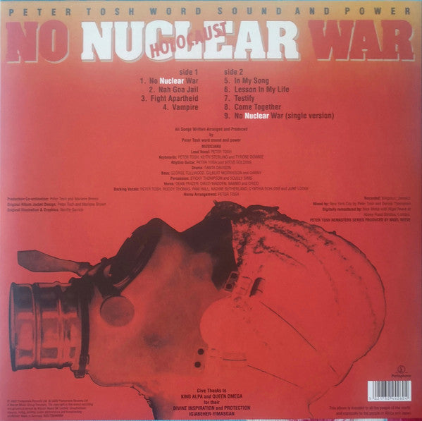 No Nuclear War - Tosh, Peter