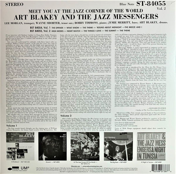 Meet You At The Jazz Corner Of The World Vol 2 - Blakey, Art & The Jazz Messengers
