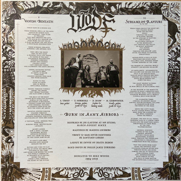Burn In Many Mirrors - Wode