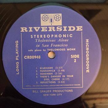 Thelonious Alone In San Francisco - Monk, Thelonious