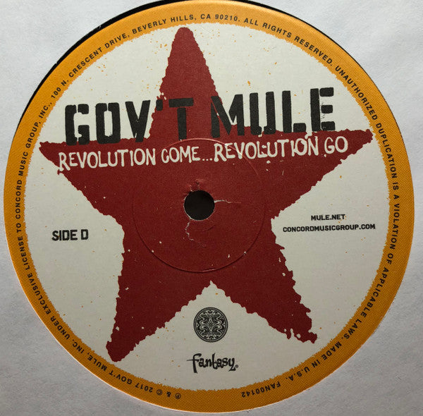 Revolution Come...Revolution Go - Gov'T Mule