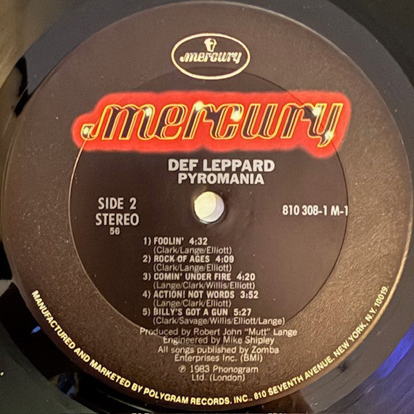 Pyromania - Def Leppard