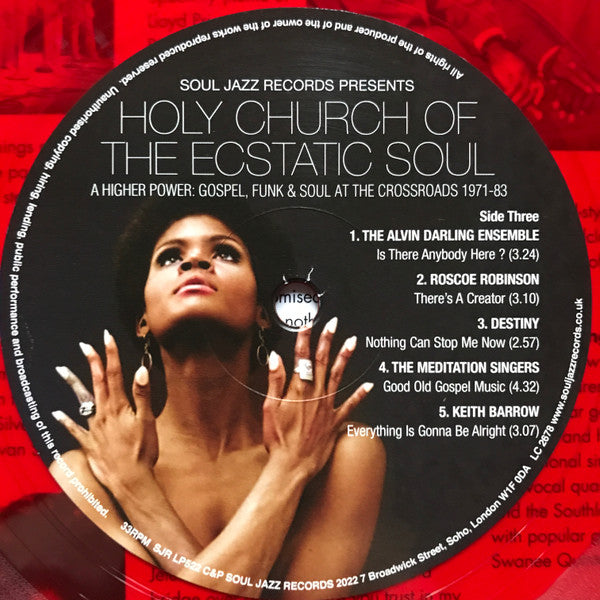 Holy Church Of The Ecstatic Soul – A Higher Power: - Various