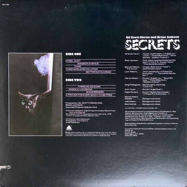 Secrets - Scott-Heron, Gil / Brian Jackson